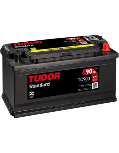 Batería TUDOR TC900 12V 90AH 720 A (EN)