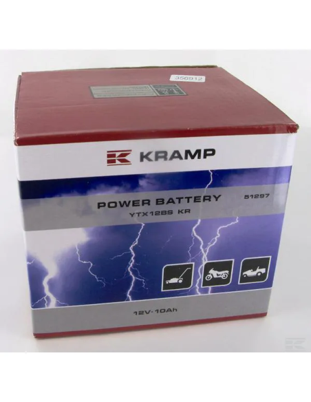 BATERÍA 12 V 10 AH 185 A con pack de ácido