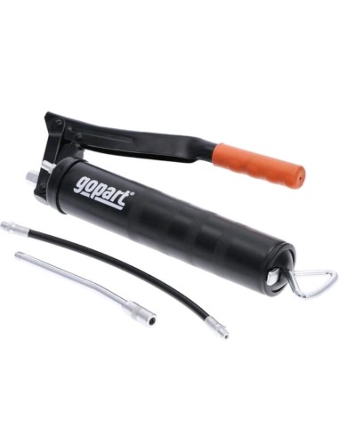 PISTOLA DE GRASA CON TUBO FLEXIBLE COMPLETO
