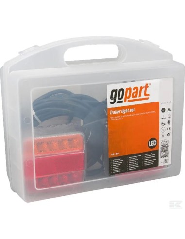 Set de luces LED montable 7,5m cable, 12 - 24V Kramp