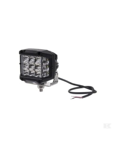 Luz de trabajo LED, 30 W, 2850 lm, cuadrada, 10 / 30 V kramp