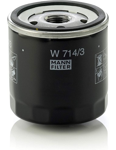 FILTRO DE ACEITE MANN W714/3 RECAMBIO