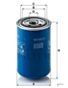 FILTRO GASOIL MANN WK940/12 RECAMBIO